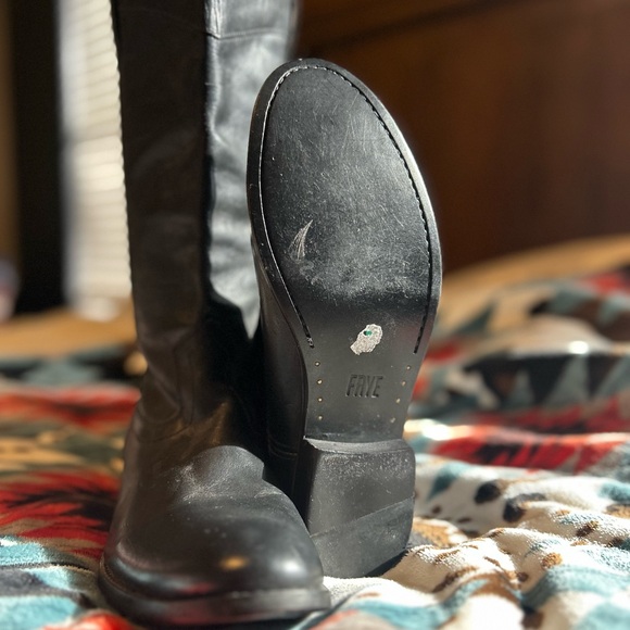 Black Frye western boots only tried on. - Picture 2 of 4